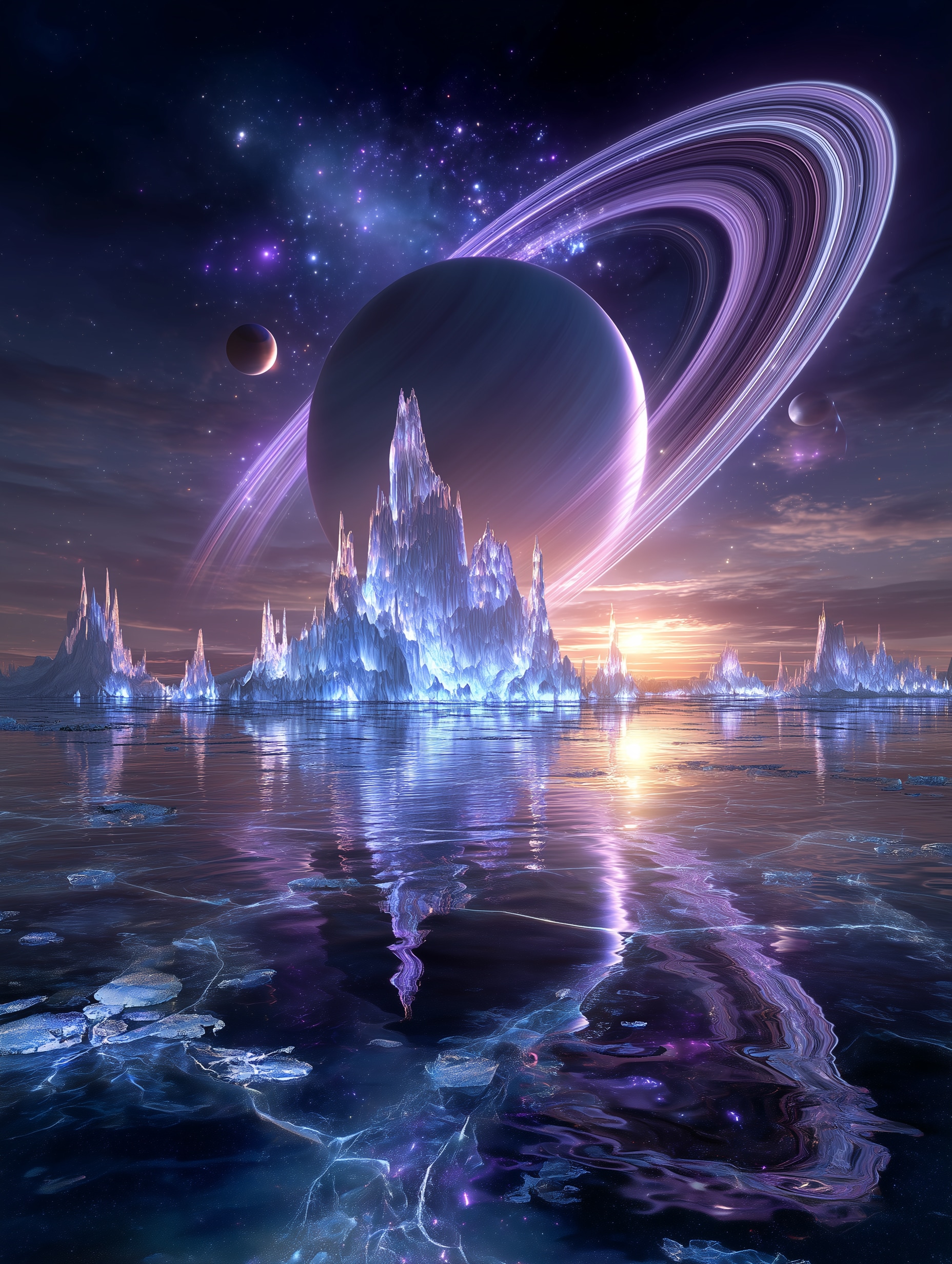 美しき氷の世界 | の人気AIイラスト・グラビア