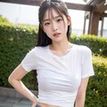 スケTシャツ女子 2枚目