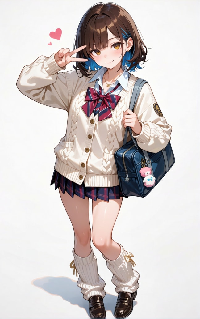 茶髪のちょいギャル子さん | の人気AIイラスト・グラビア