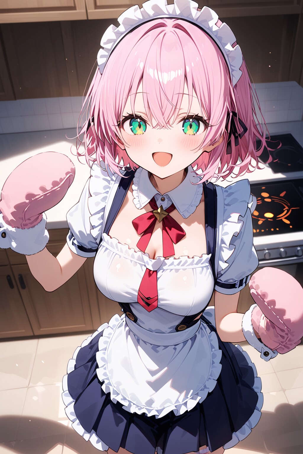 部活動中の李々花