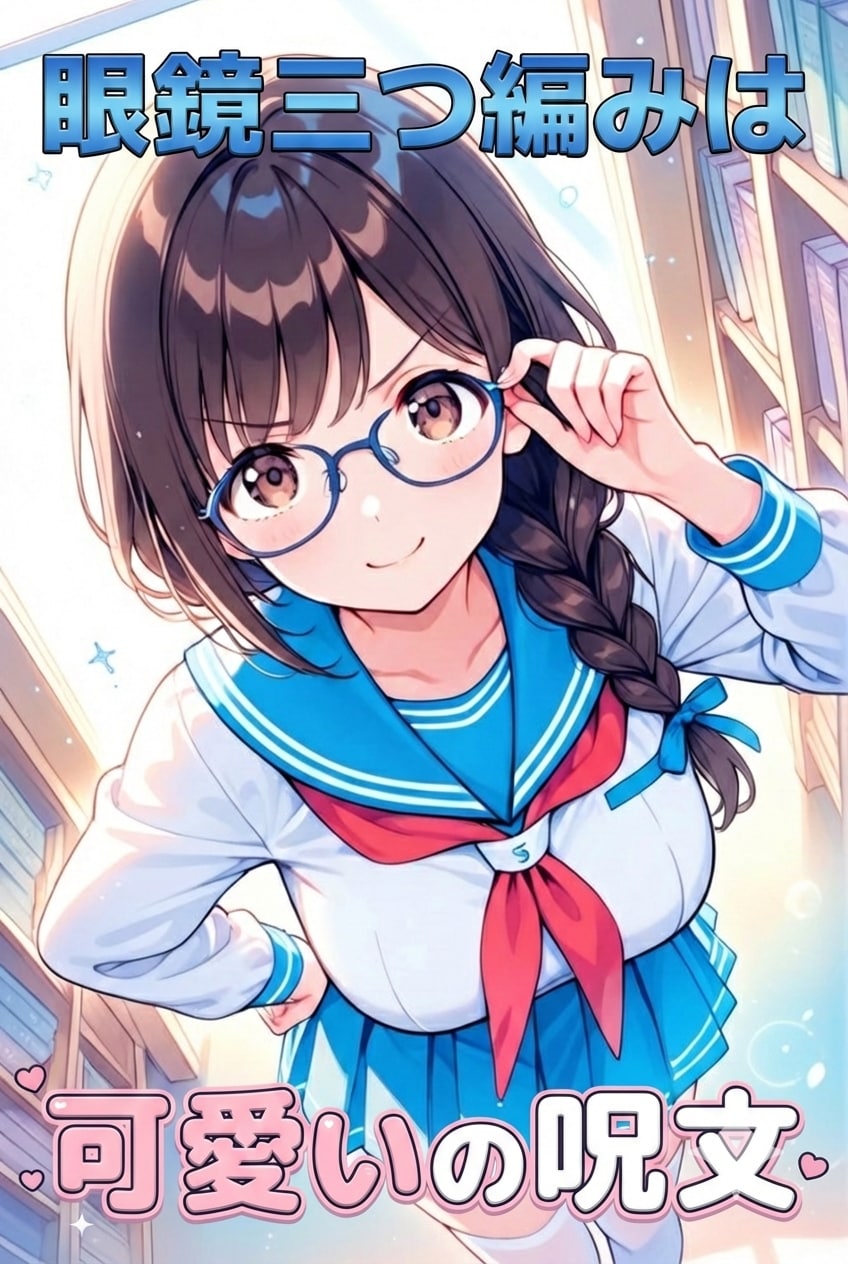 眼鏡三つ編みは可愛いの呪文