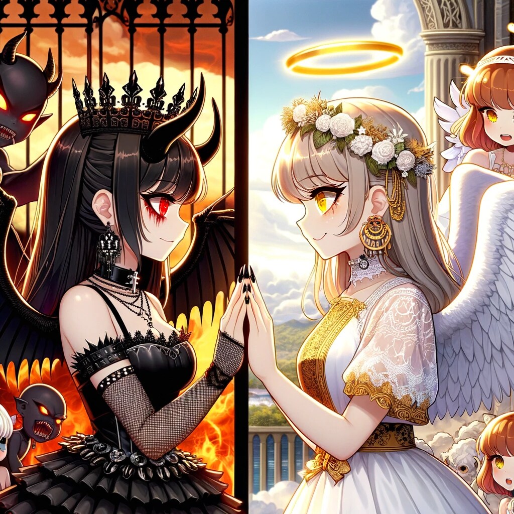 地獄の女王と天界の女王パート1