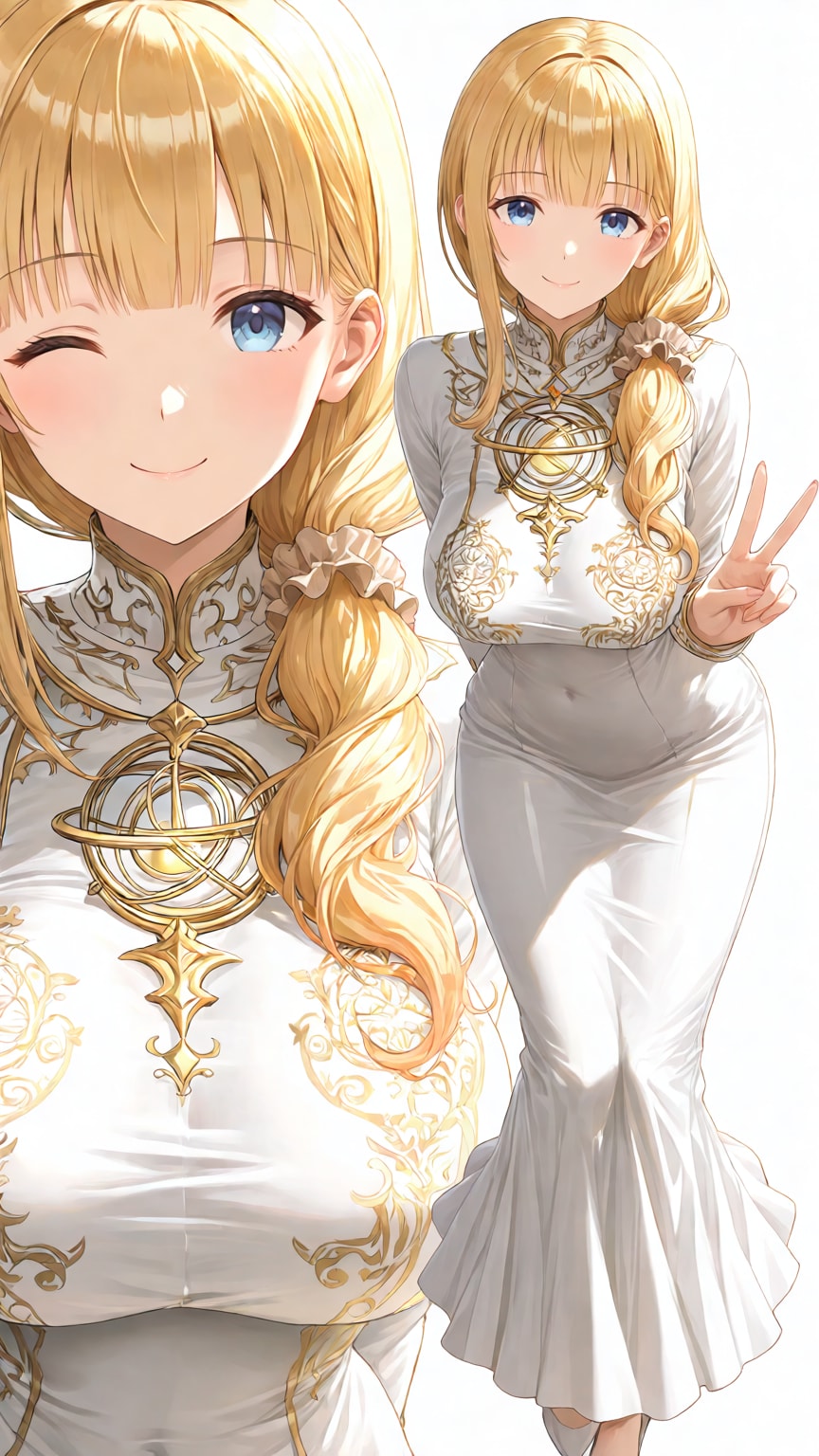 作中衣装の製作過程~イベントCG