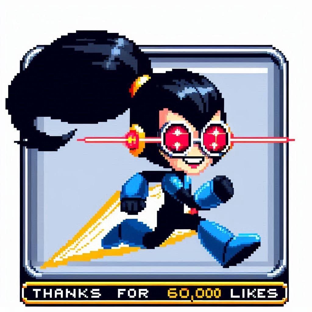 60000いいねありがとうございます