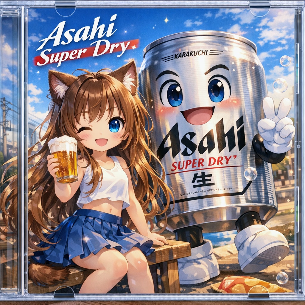 ジャケ写風の小さな女の子