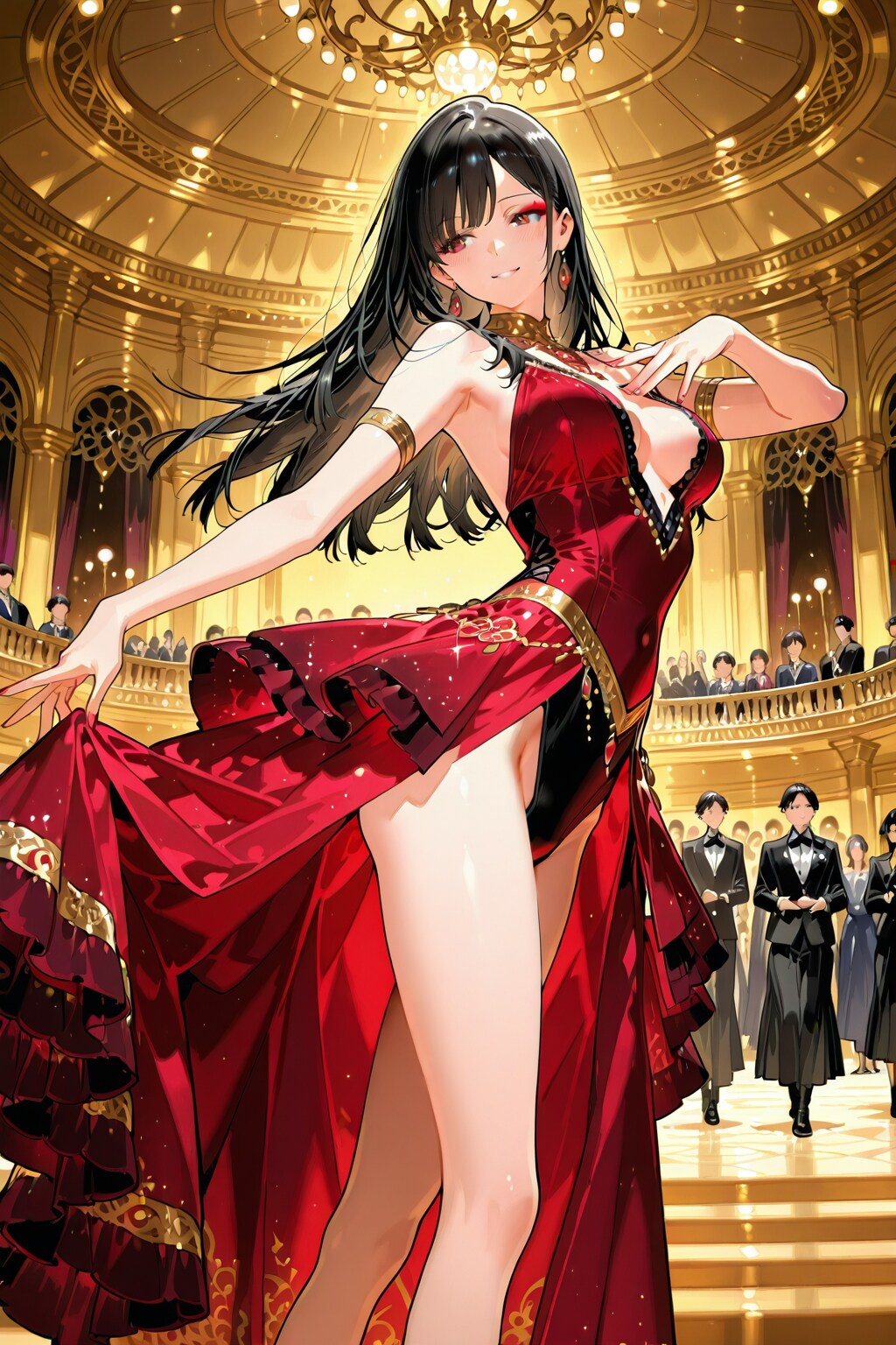 女性ダンサー