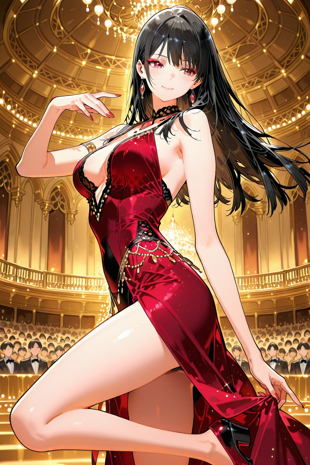 女性ダンサー