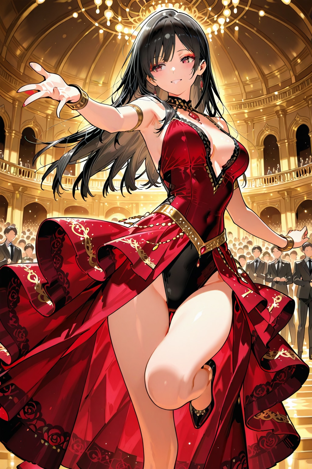 女性ダンサー