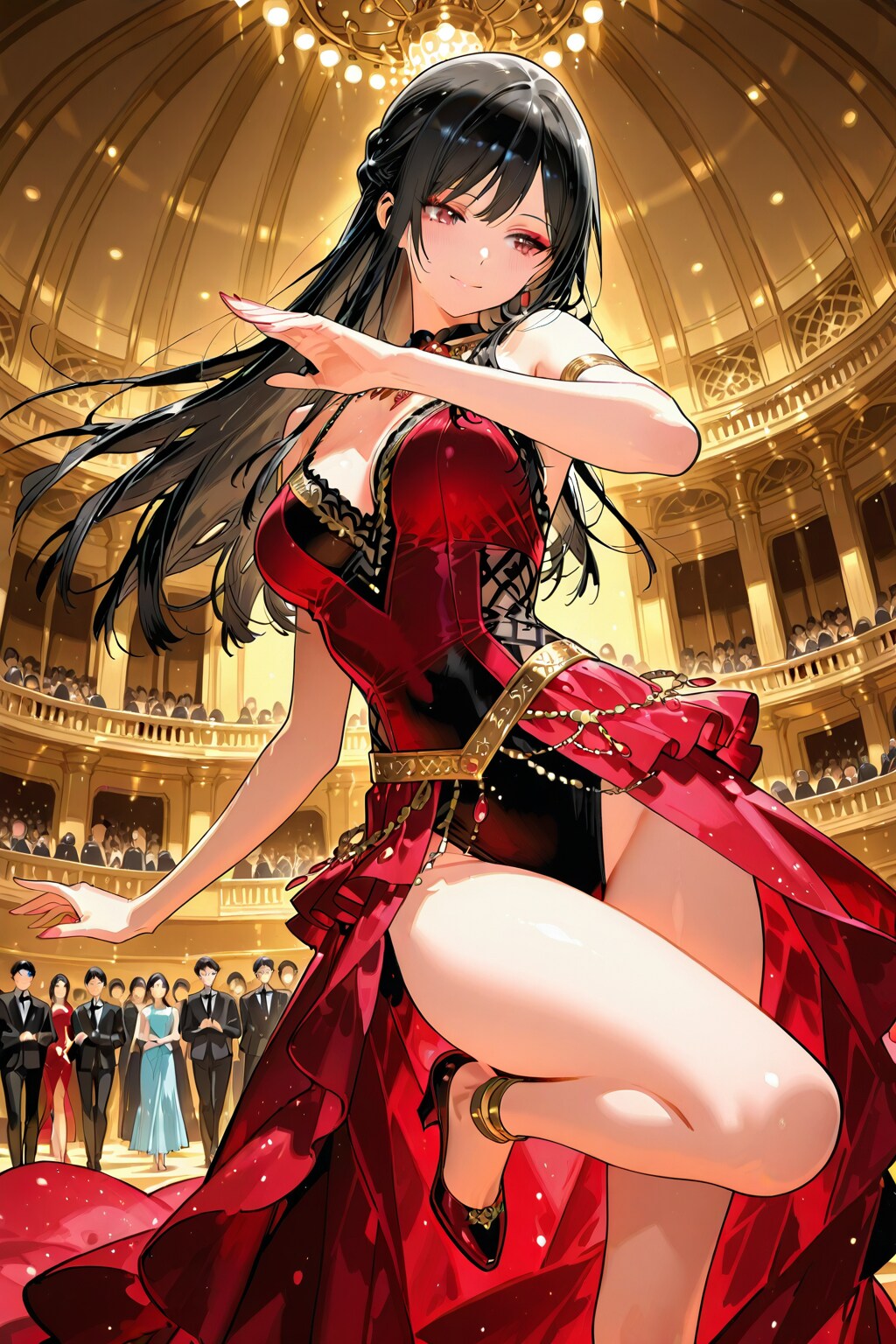 女性ダンサー