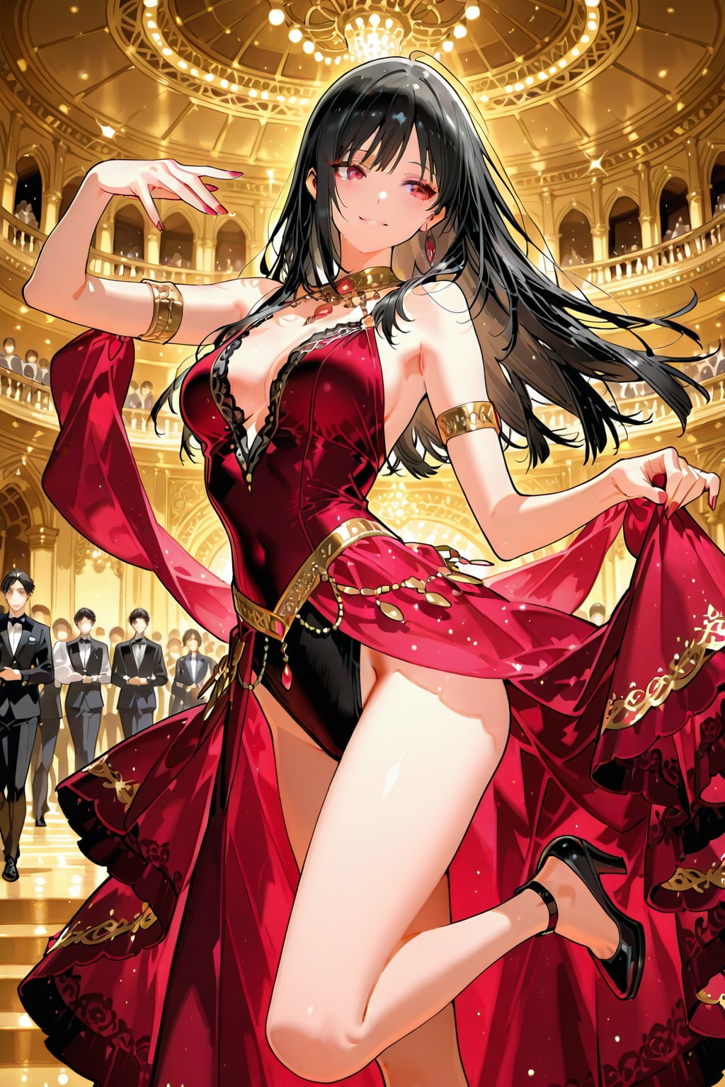 女性ダンサー