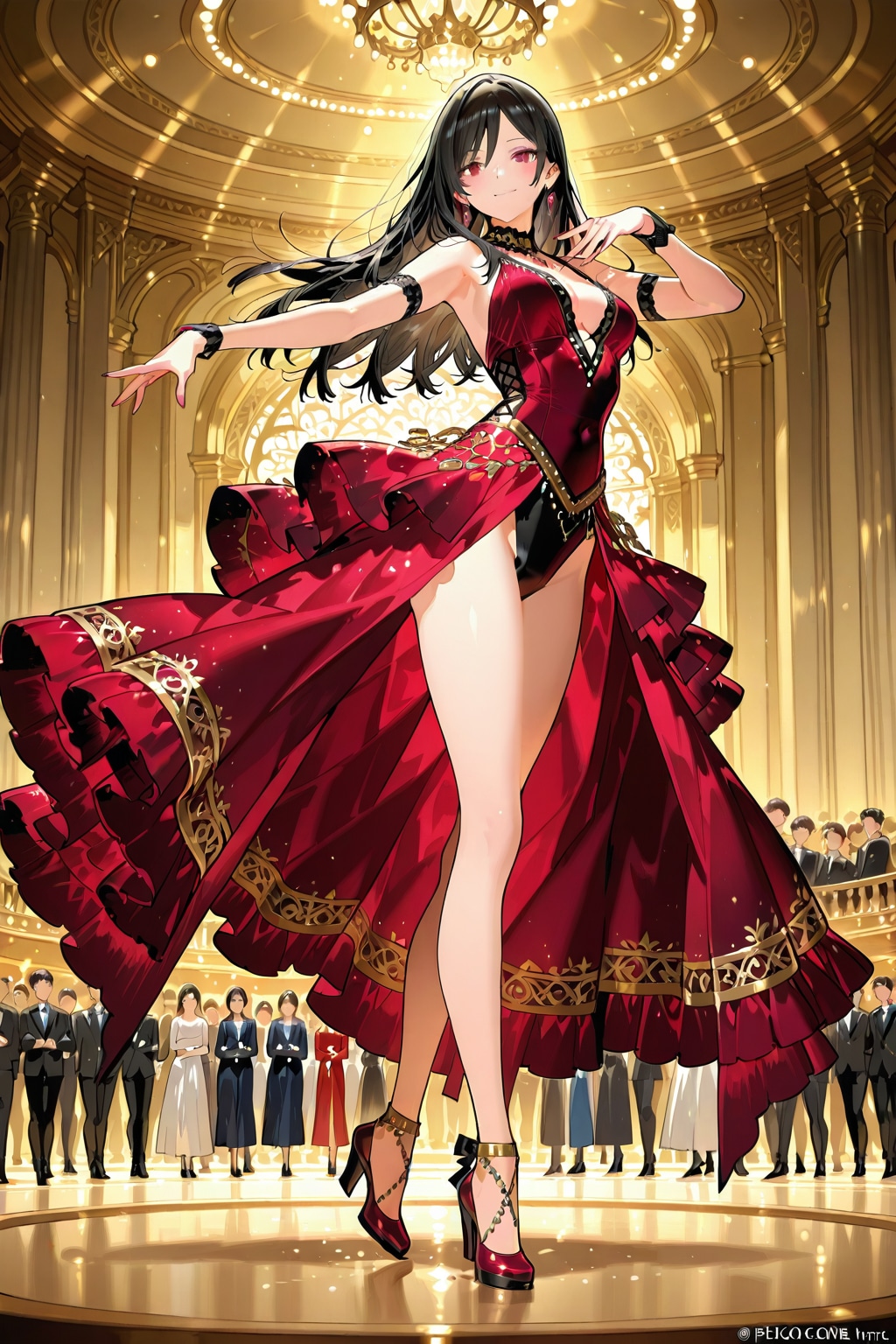 女性ダンサー