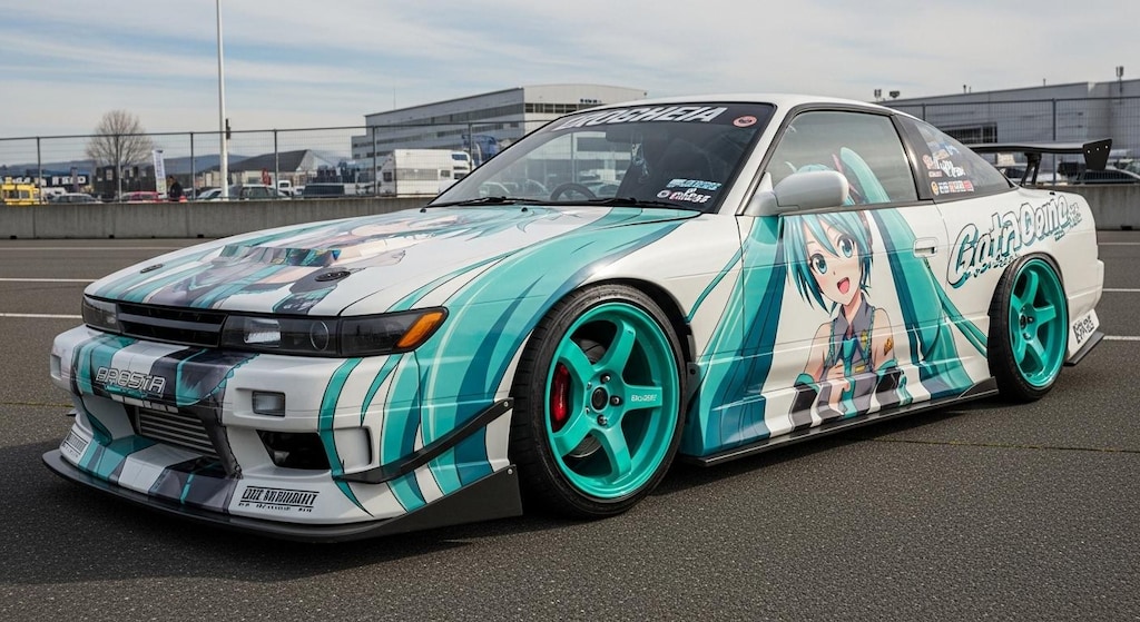 初音ミク痛車シルエイティ