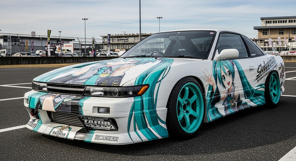 初音ミク痛車シルエイティ