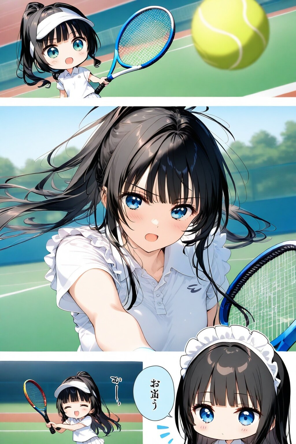テニスのお姫さま