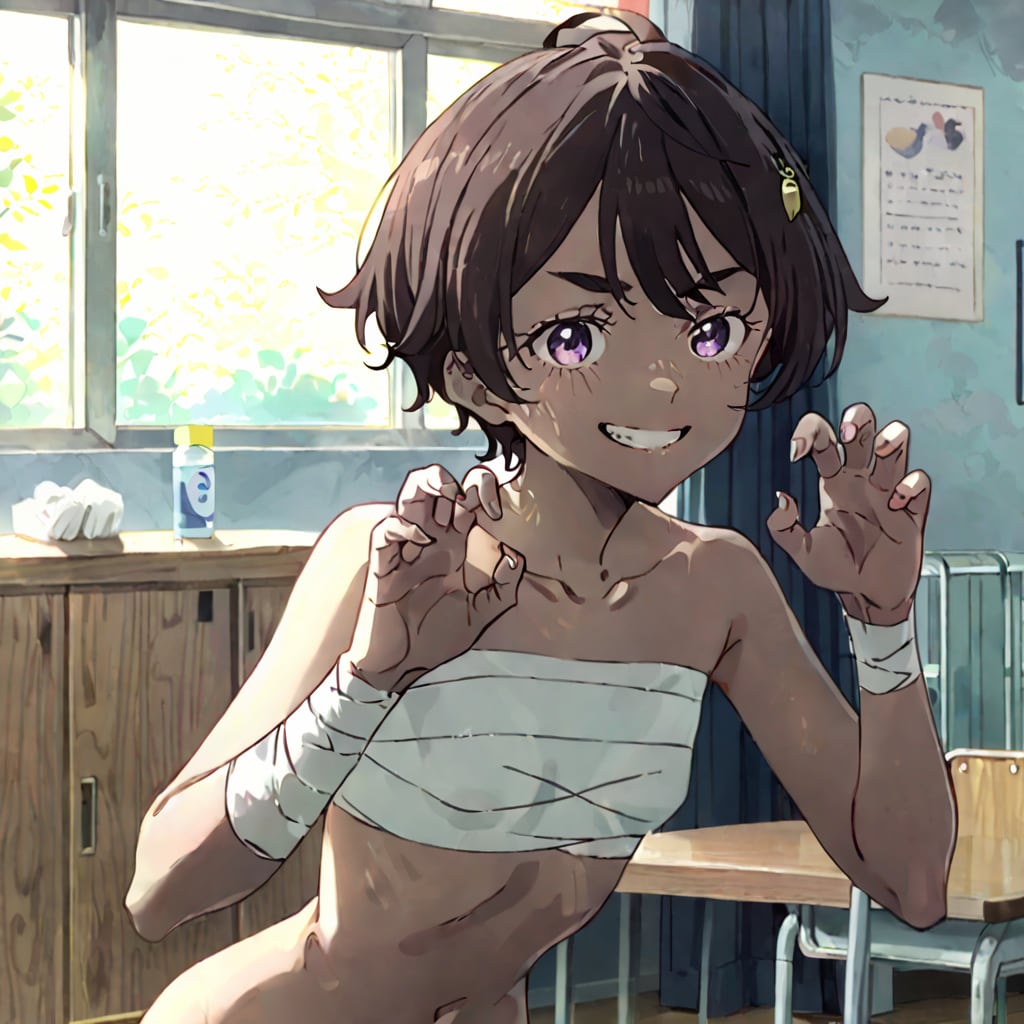 ぬっくん！どう？怖いでしょ！