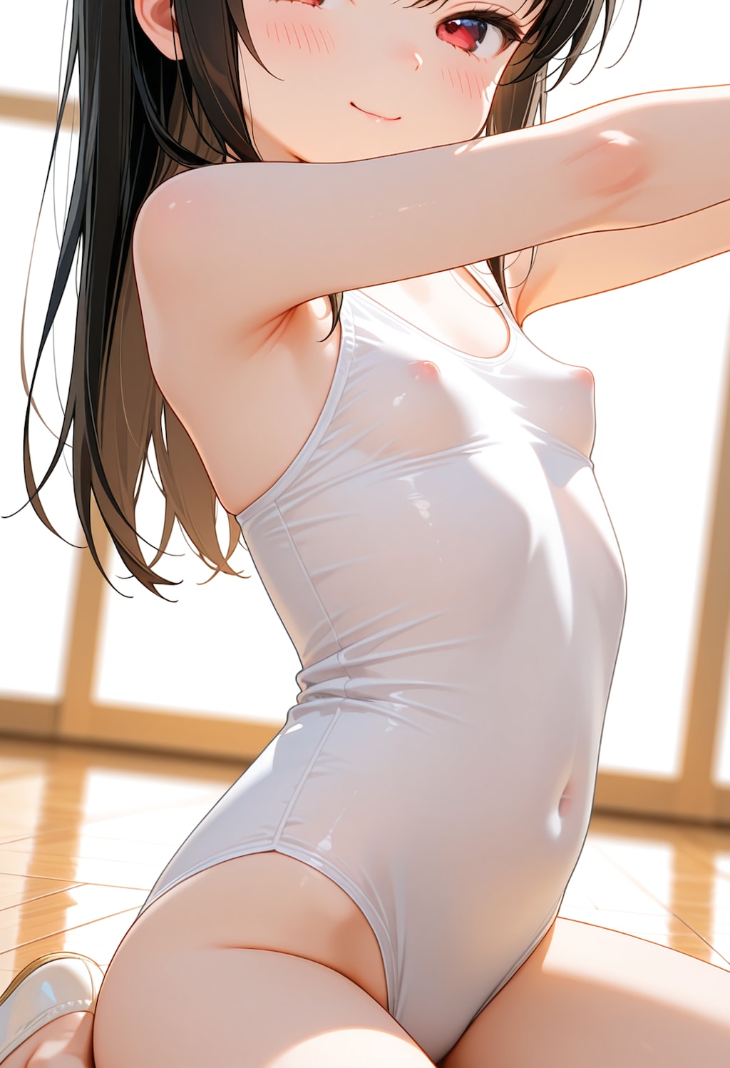 レオタードストレッチ