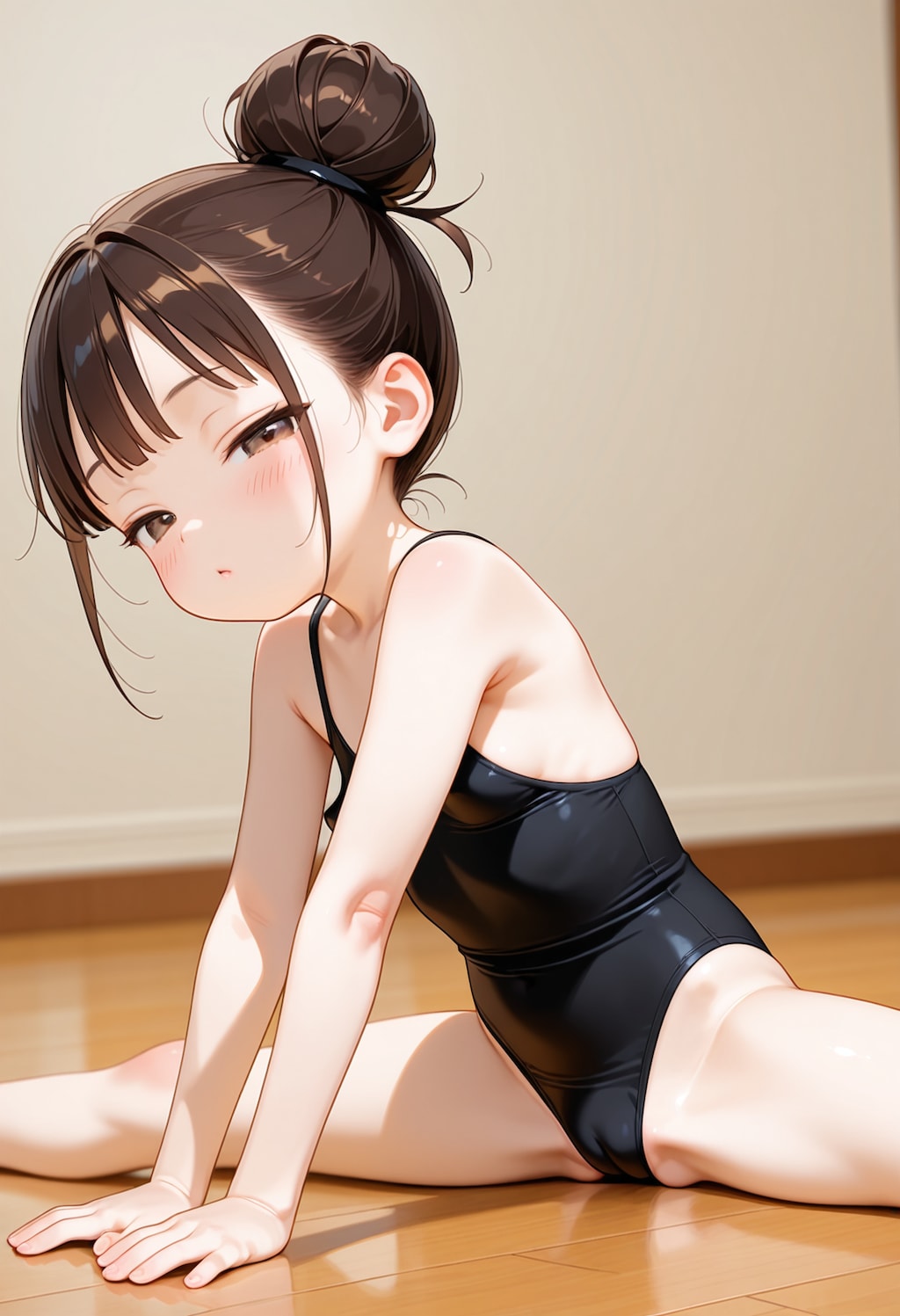 レオタードストレッチ