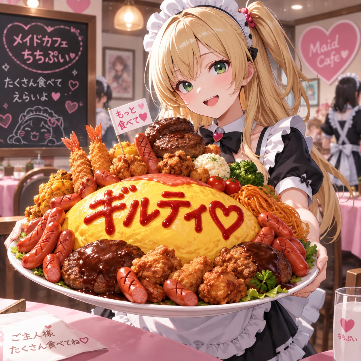 ギルティギガンティックオムライス | の人気AIイラスト・グラビア