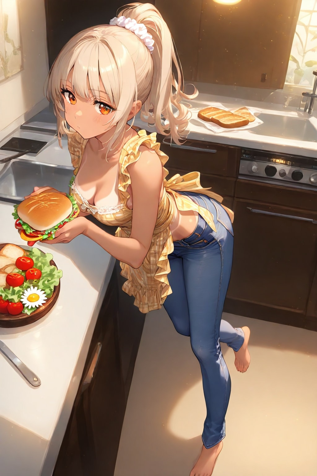 ピクニック用ランチ作り