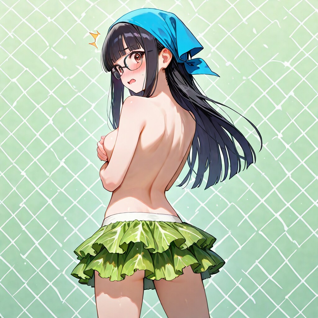 れたすデコ盛りスカート