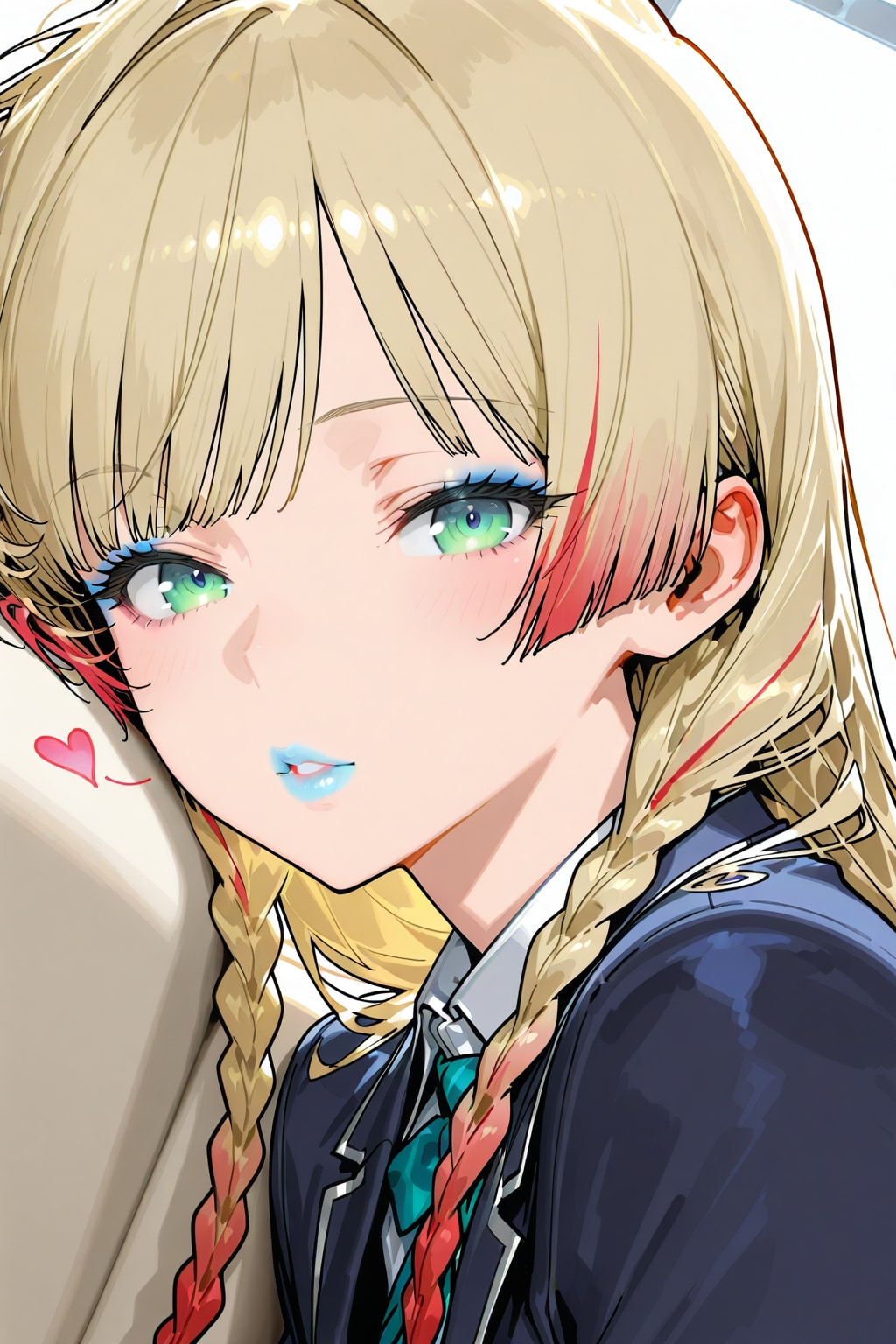 三つ編みは、かわいい💕