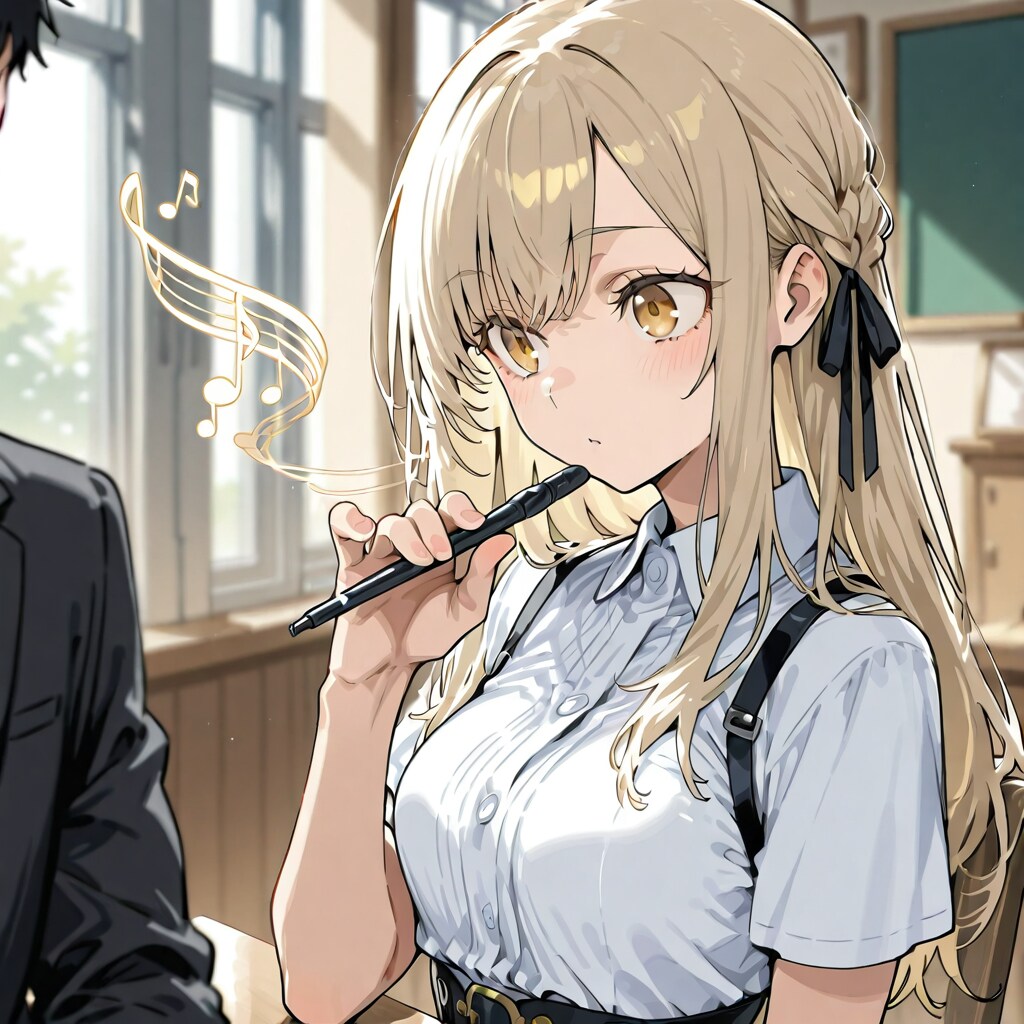 そっと耳を澄まして、遠い遠い音楽 | の人気AIイラスト・グラビア