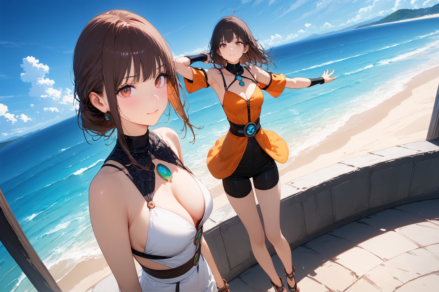 《失敗作》半水没新宿 | の人気AIイラスト・グラビア