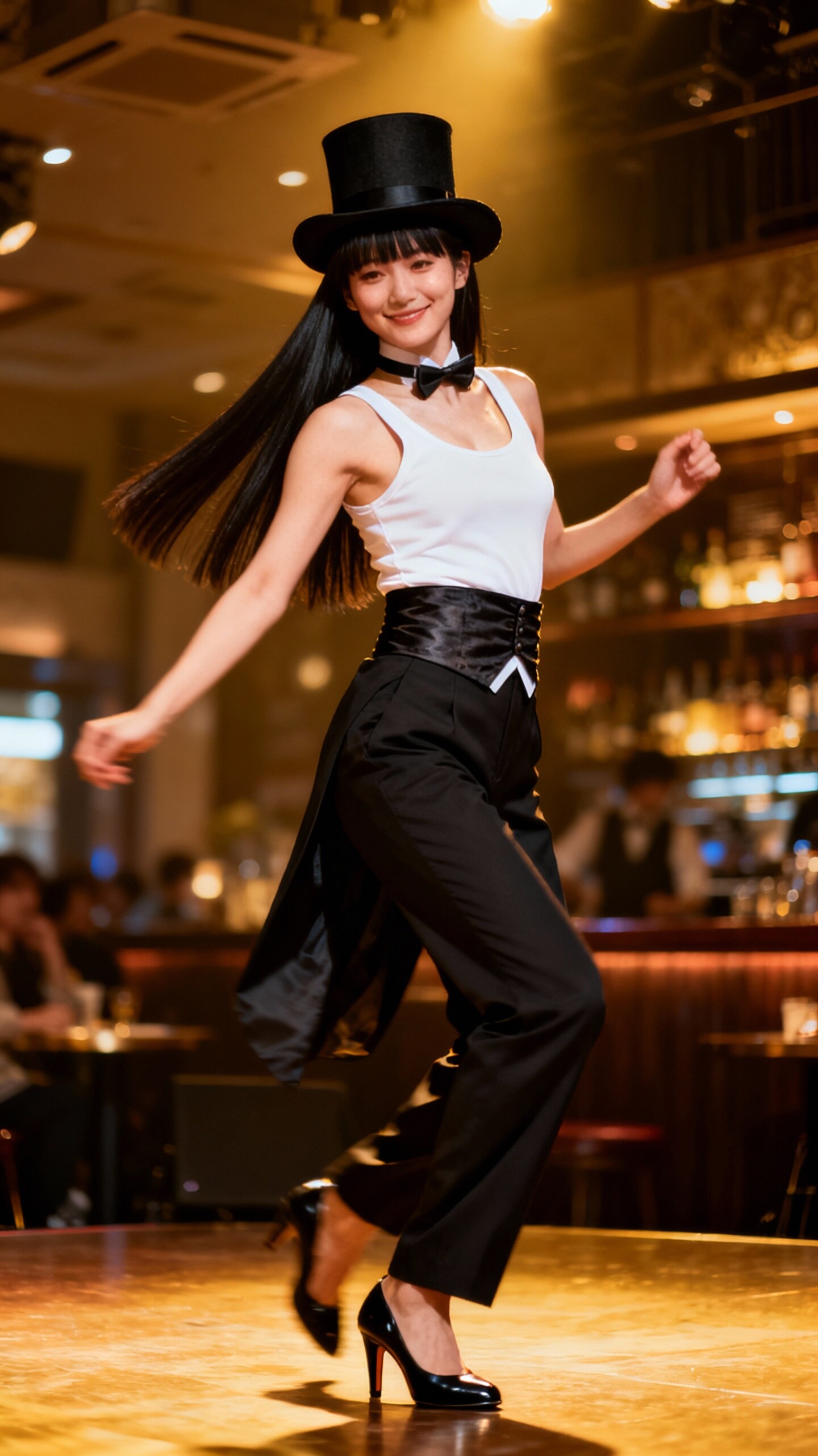 Seedream実写特集　かっこかわいいダンサー白鳥英美梨の元町カフェ Guillaume バータイム公演