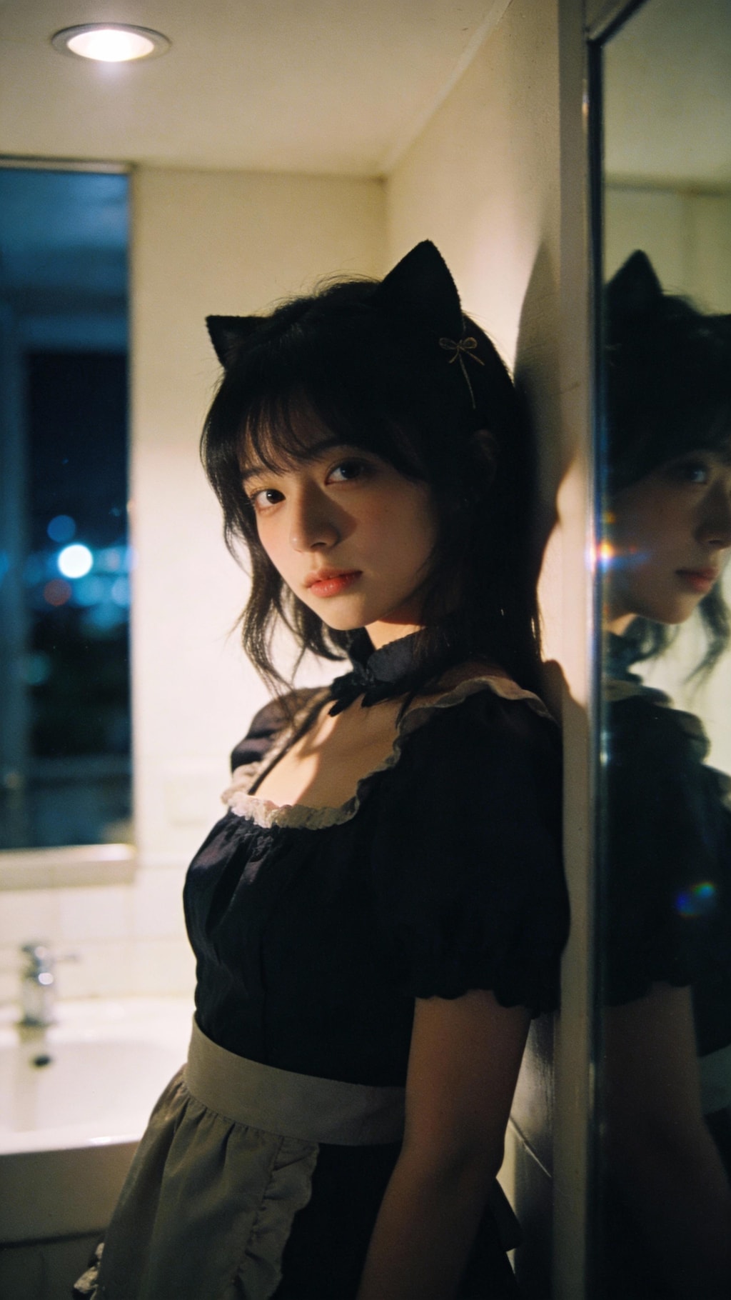 The Slumbering Feline Maid