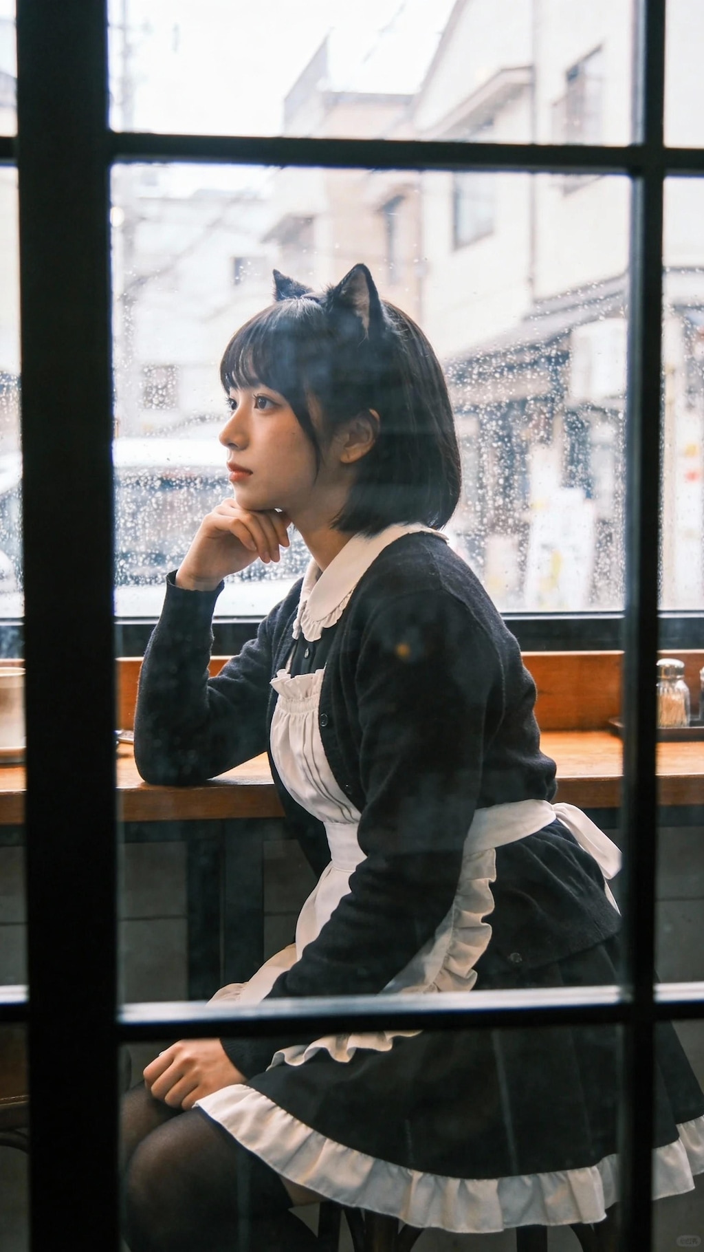 The Slumbering Feline Maid