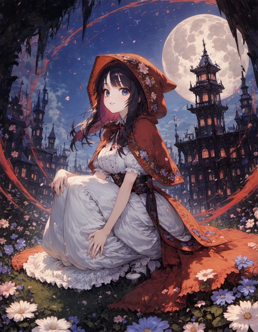 The Moonlit Red Hood