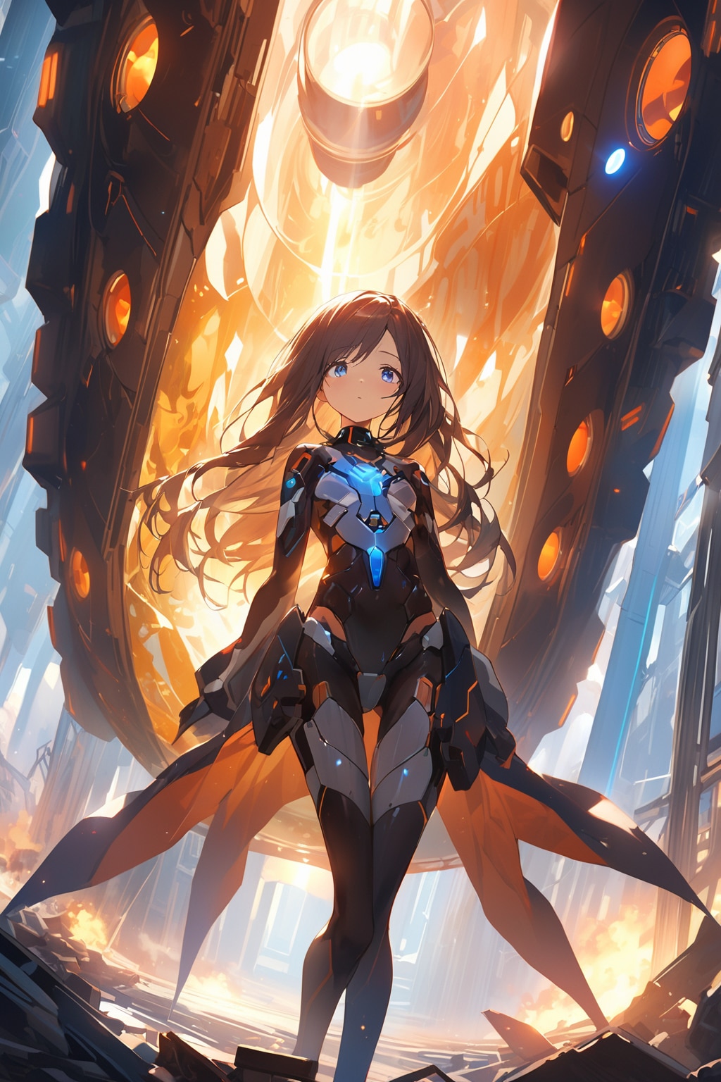 『神の繭』争奪戦に参加する女の子 | の人気AIイラスト・グラビア