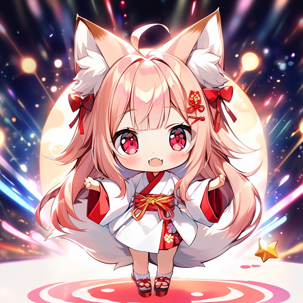 狐巫女 | の人気AIイラスト・グラビア