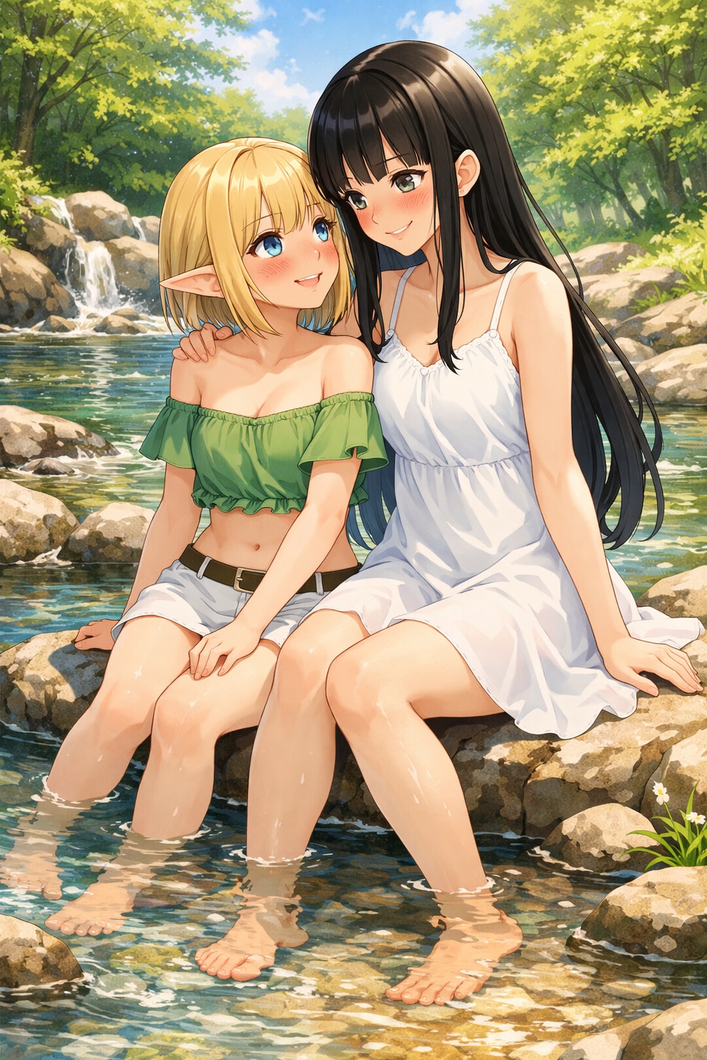 夏より熱い2人（暑中見舞いの日）