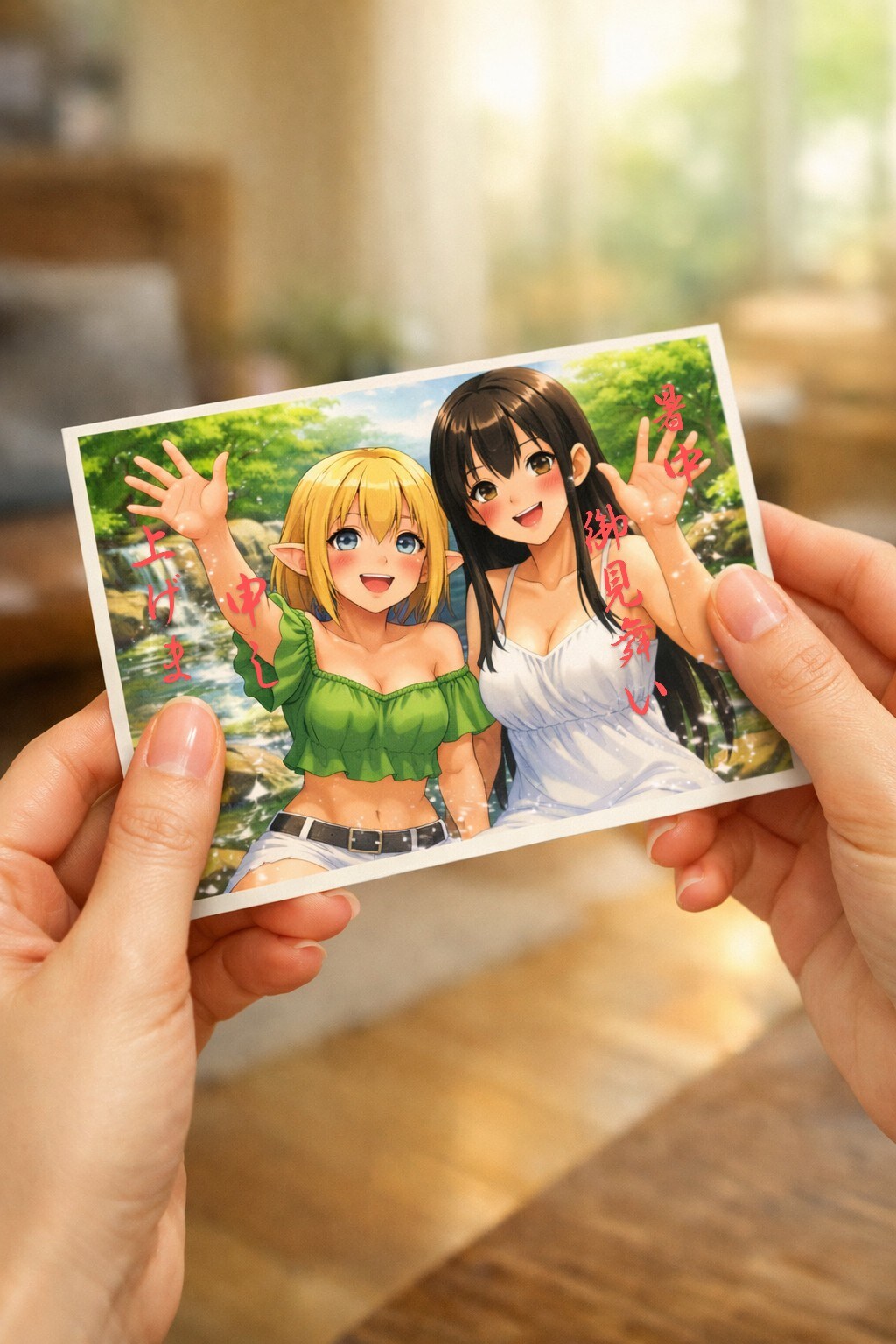 夏より熱い2人（暑中見舞いの日）