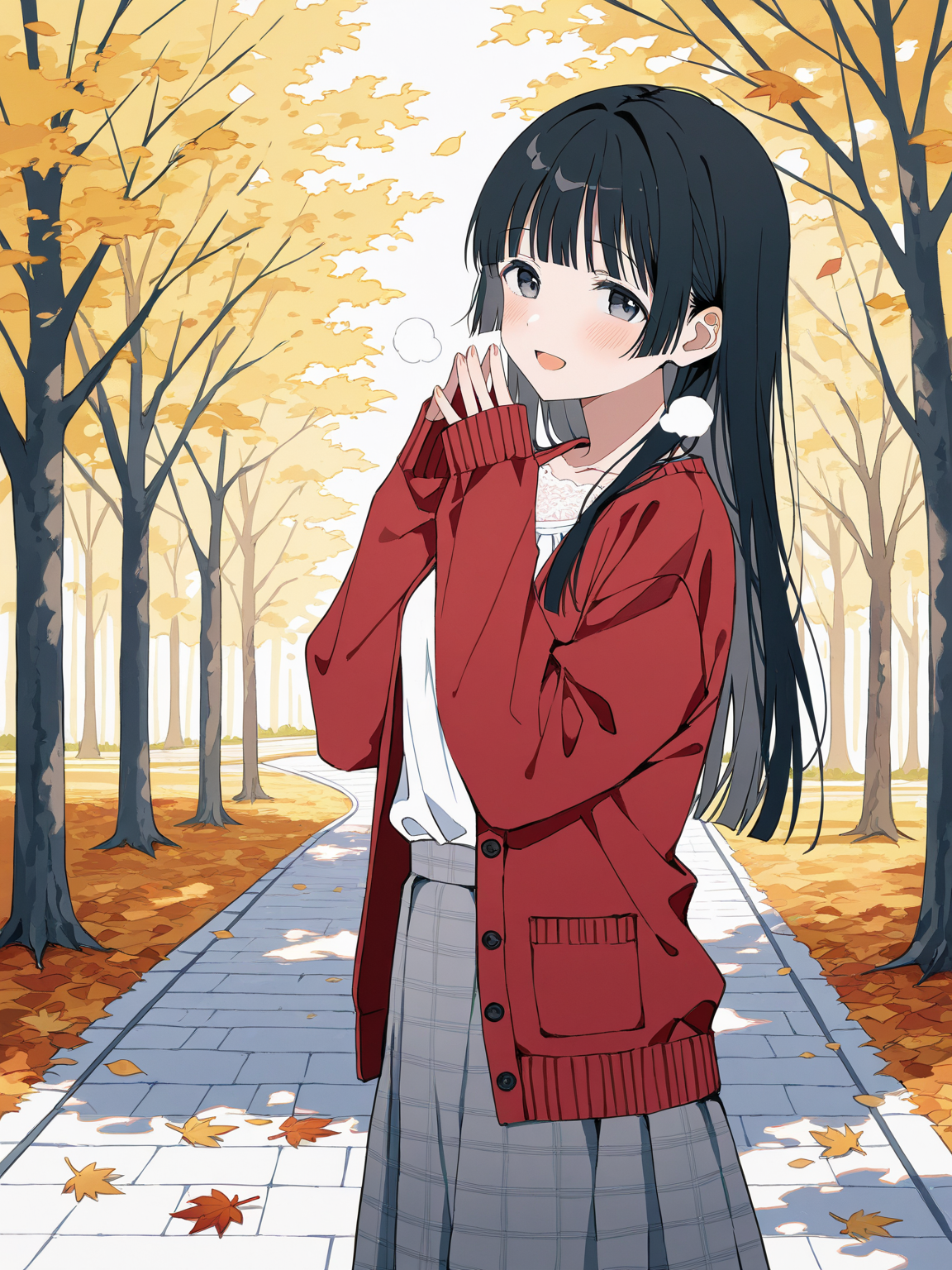 もう寒くなったね… | の人気AIイラスト・グラビア