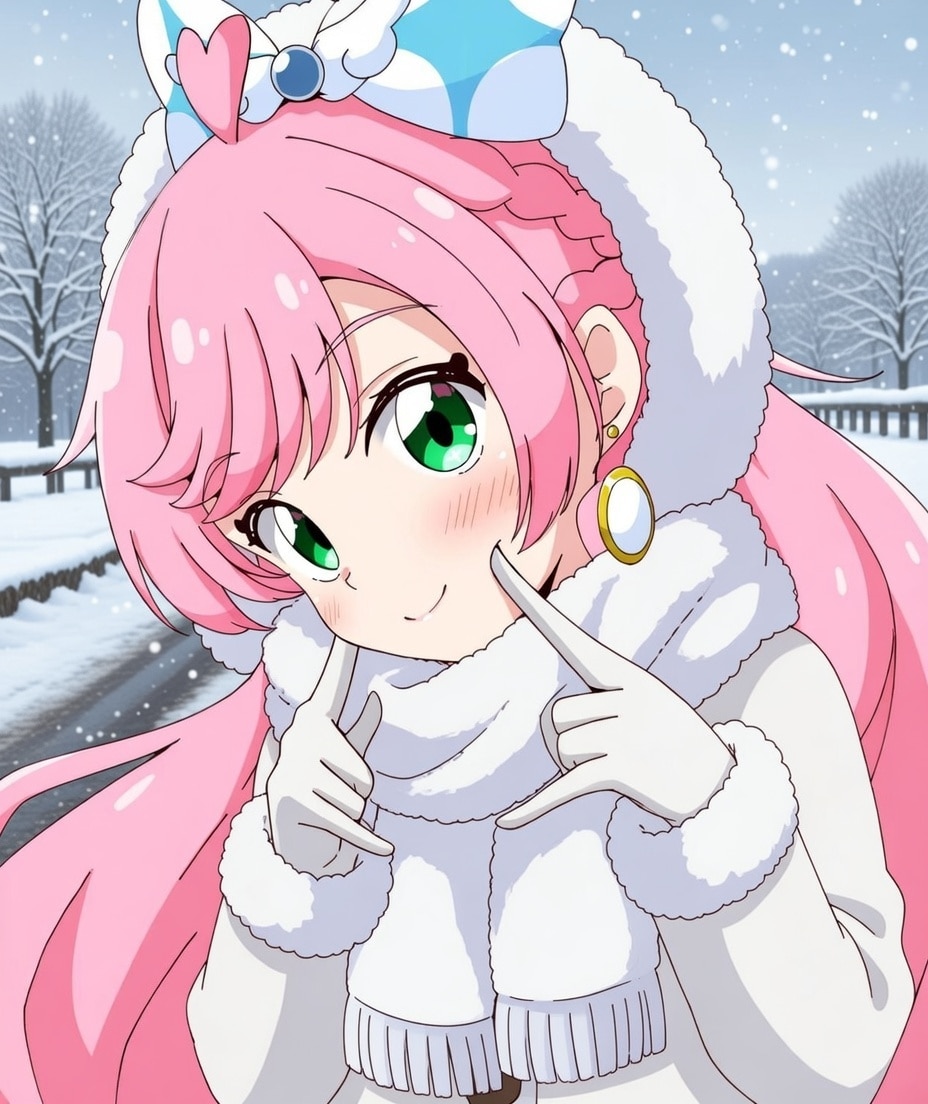 寒いねソラちゃん | の人気AIイラスト・グラビア