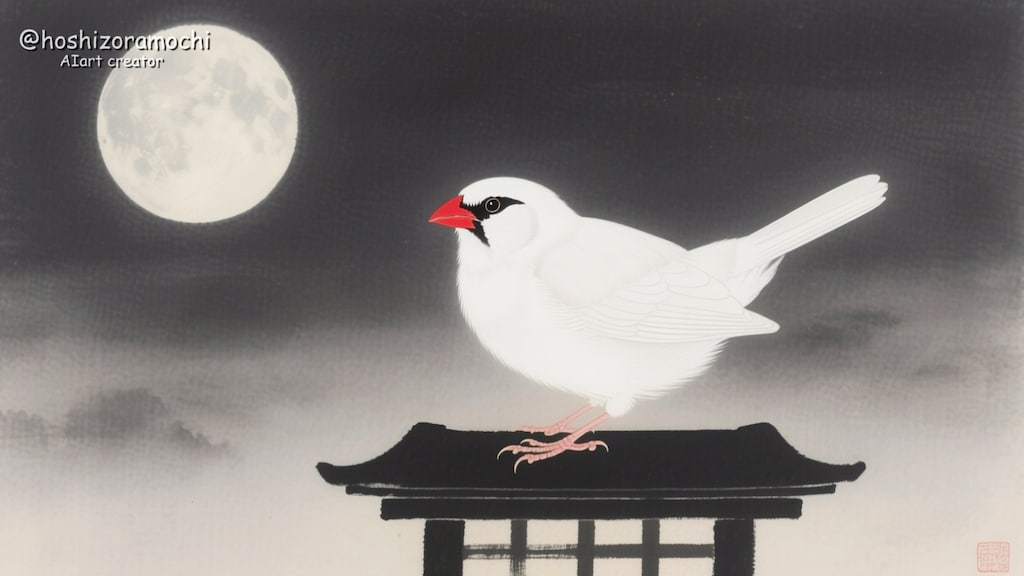 🌙夜を飾る、小さな芸術家