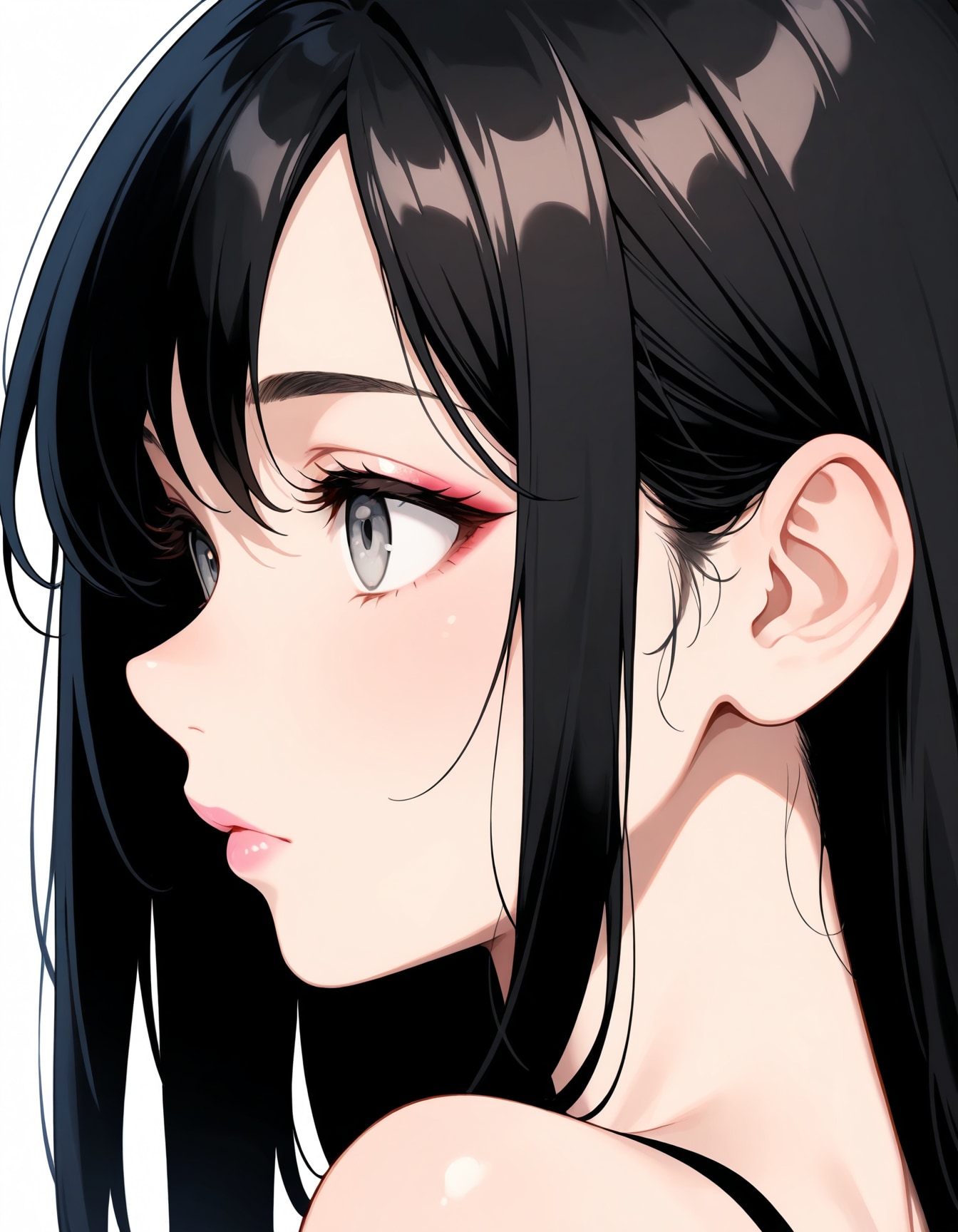 横顔
