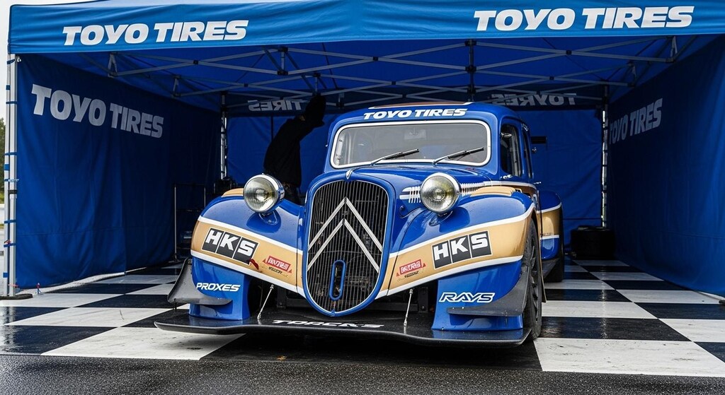 トーヨータイヤシトロエンセダン