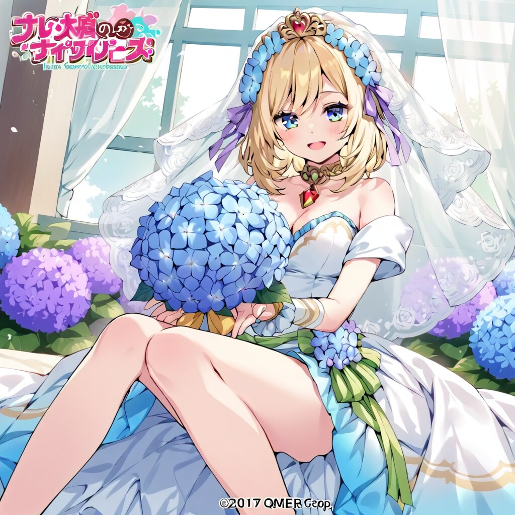 紫陽花の花嫁