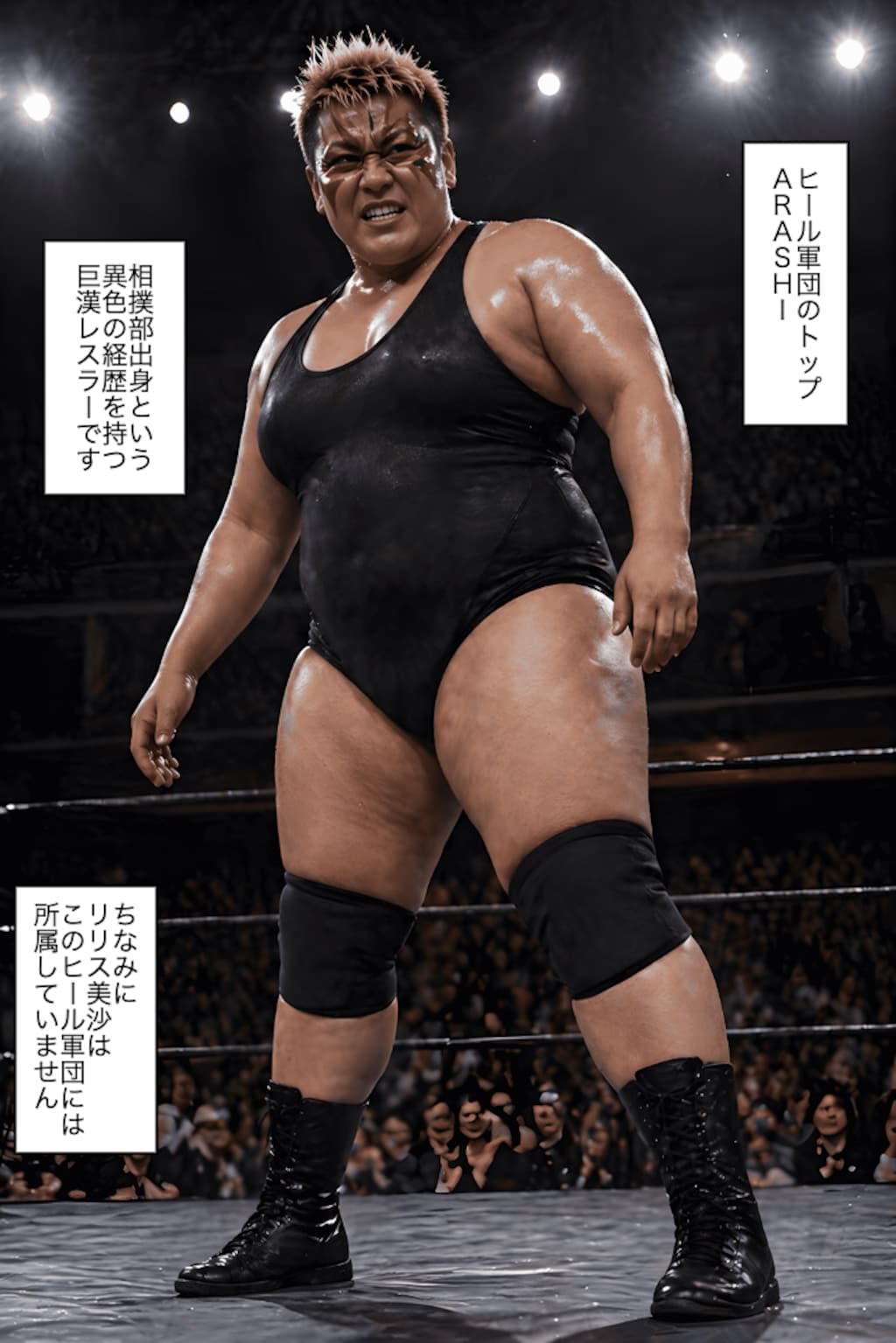 2人のトップレスラー
