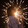 花火に照らされて 6枚目