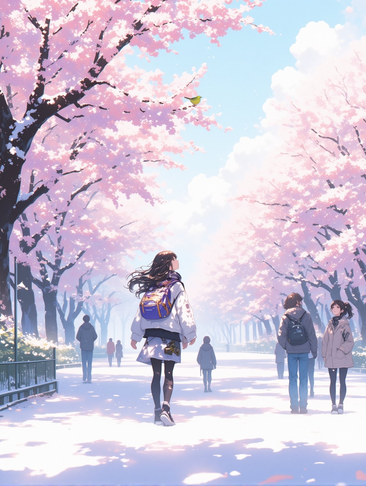 雪中桜_3