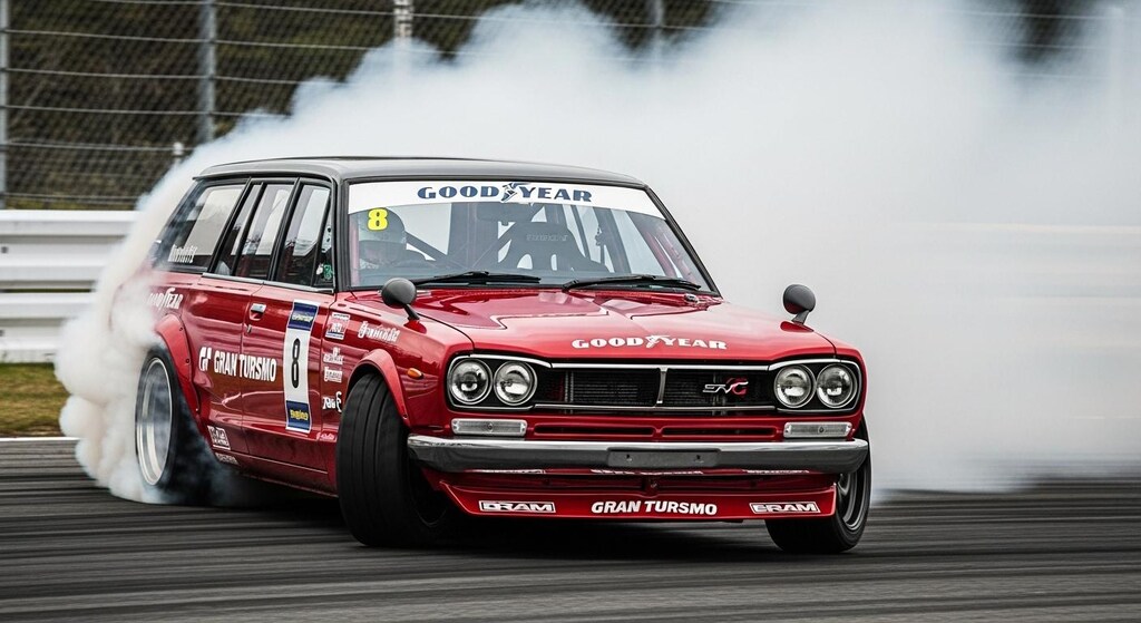 スカイラインワゴンのドリ車