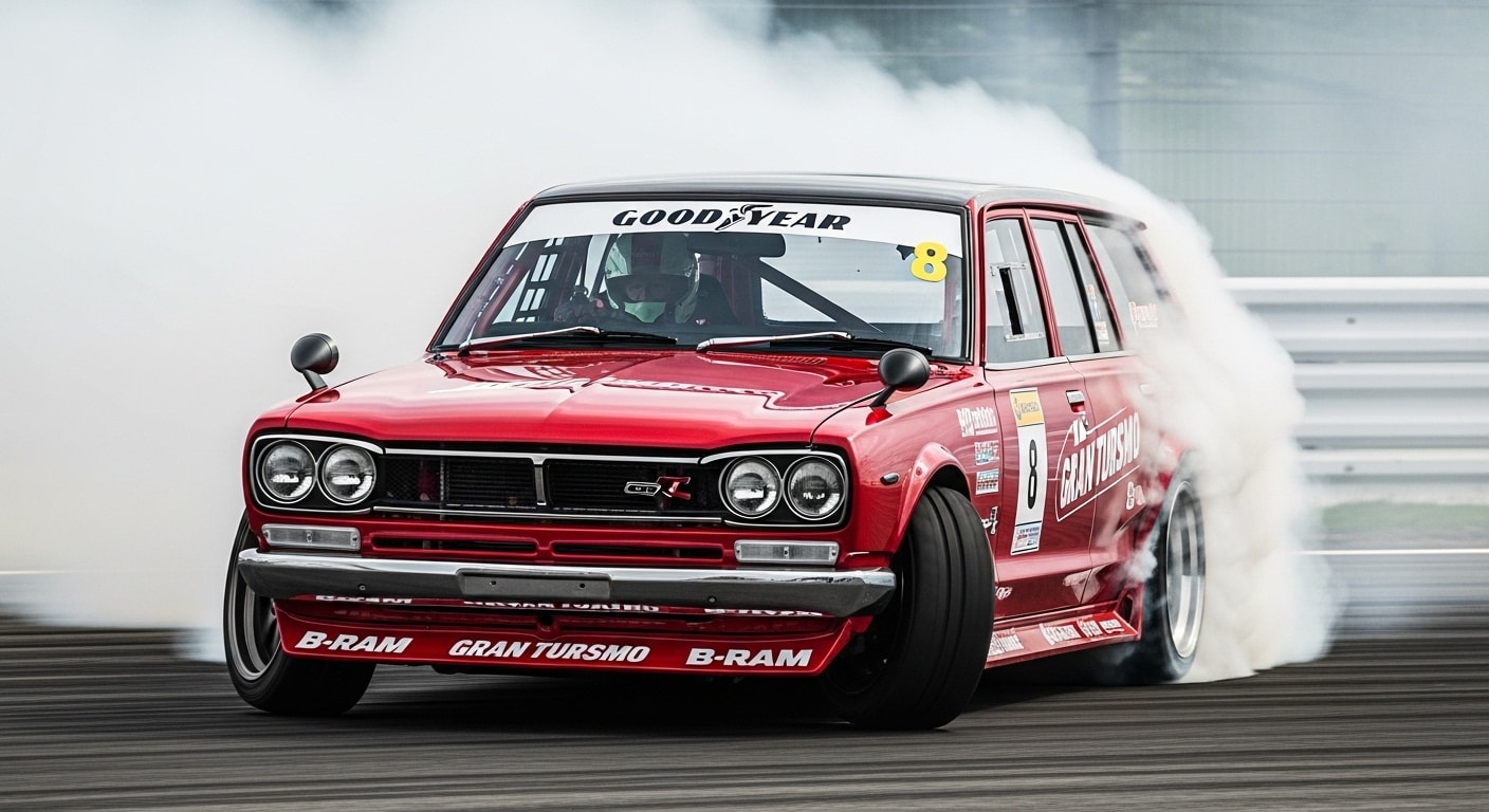 スカイラインワゴンのドリ車 | の人気AIイラスト・グラビア