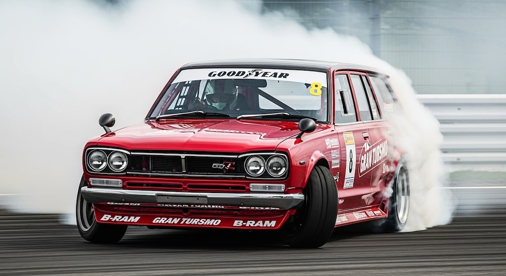 スカイラインワゴンのドリ車