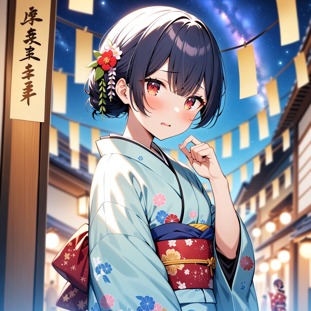 杜野凛世 七夕