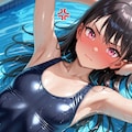 うちの子たちのスクール水着 5枚目