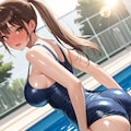うちの子たちのスクール水着 4枚目